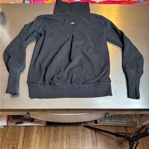 ALO Yoga Black cowl neck Sweater